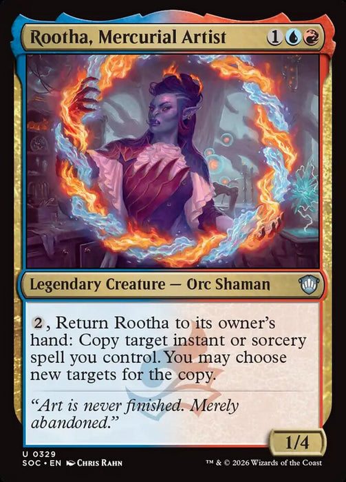 Rootha, Mercurial Artist - Legendary