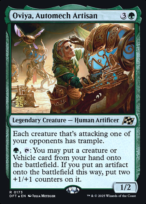Oviya, Automech Artisan - Legendary (Foil)