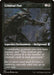 Criminal Past - Etched - Inverted - Legendary - Etched (Foil)