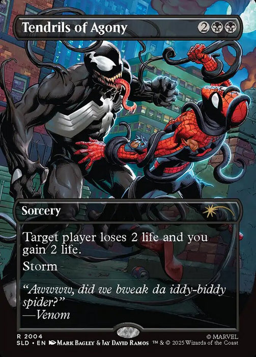Tendrils of Agony - Borderless - Full Art - Inverted