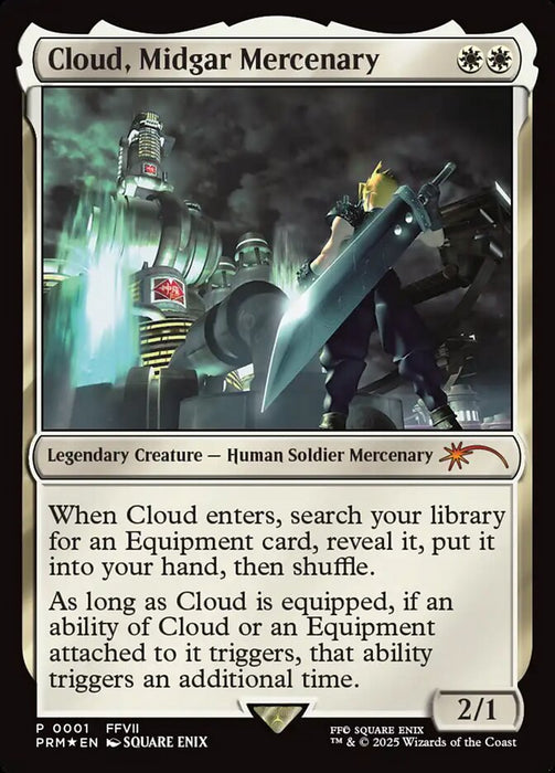 Cloud, Midgar Mercenary - Legendary (Foil)