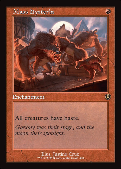 Mass Hysteria - Retro Frame (Foil)