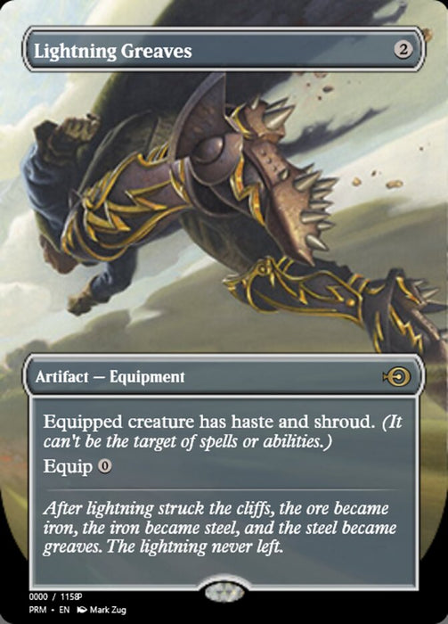 Lightning Greaves (Foil)