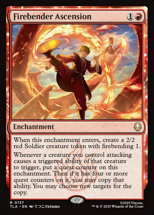 Firebender Ascension - Enchantment (Foil)