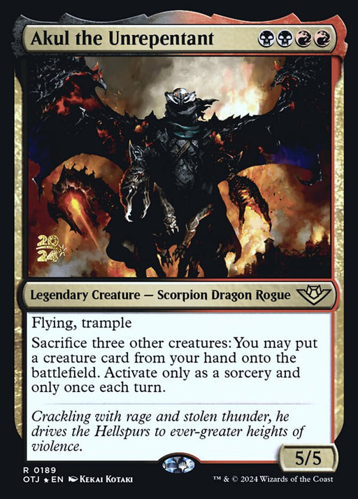 Akul the Unrepentant - Legendary (Foil)