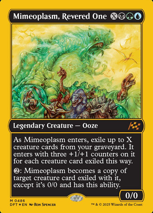 Mimeoplasm, Revered One - Legendary - Inverted (Foil)