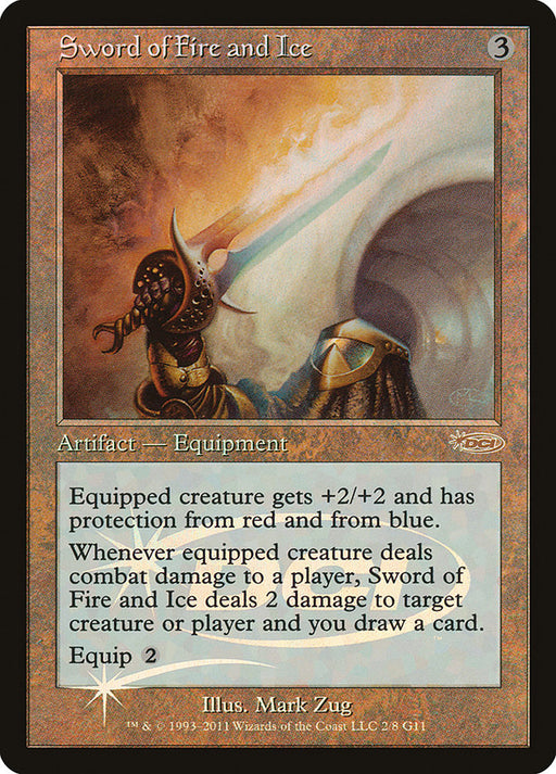Sword of Fire and Ice - Retro Frame (Foil)