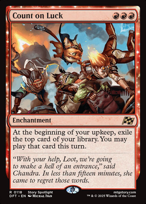Count on Luck - Enchantment (Foil)