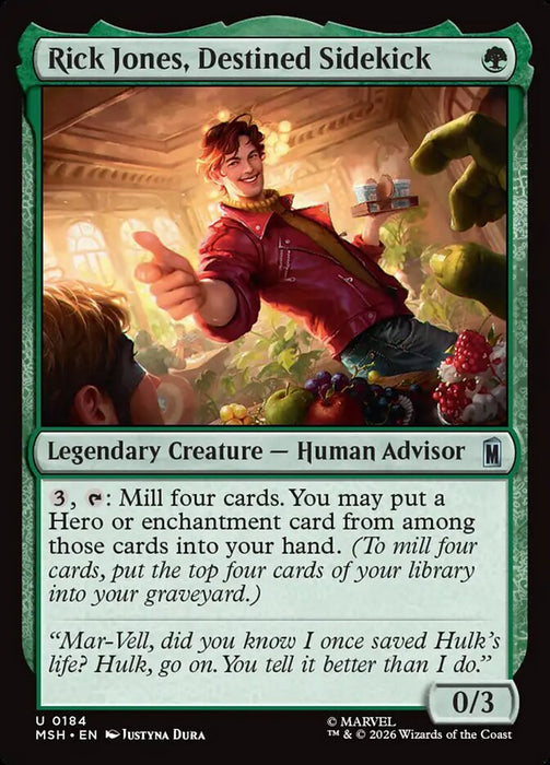Rick Jones, Destined Sidekick - Legendary (Foil)