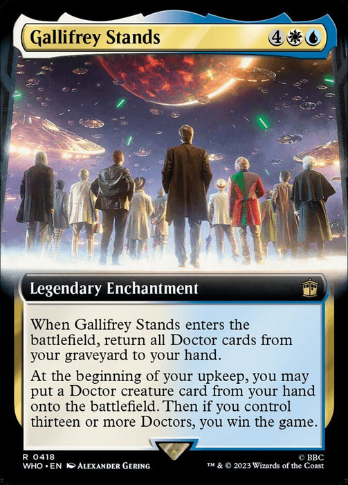 Gallifrey Stands - Extended Art - Legendary (Foil)
