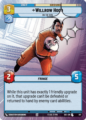 Willrow Hood - On the Run (Hyperspace) - Foil