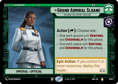 Grand Admiral Sloane - Holding the Empire Together