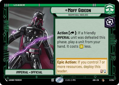 Moff Gideon - Indomitable Warlord