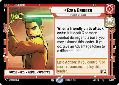 Ezra Bridger - It's Now or Never