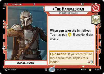 The Mandalorian - We Can't Keep Running