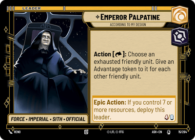 Emperor Palpatine - According to My Design