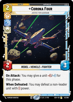 Corona Four - Justice for Alderaan