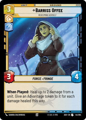 Barriss Offee - Redeeming Herself