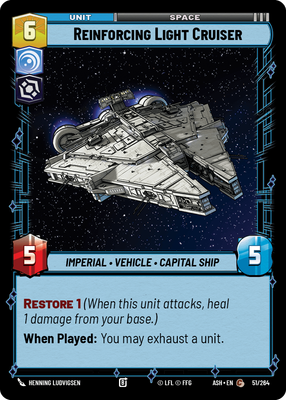 Reinforcing Light Cruiser