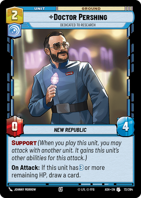 Doctor Pershing - Dedicated to Research