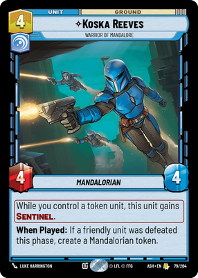 Koska Reeves - Warrior of Mandalore
