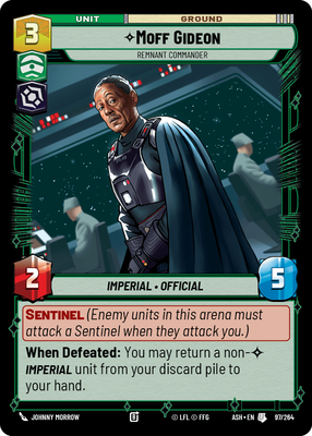 Moff Gideon - Remnant Commander