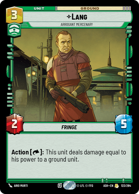 Lang - Arrogant Mercenary