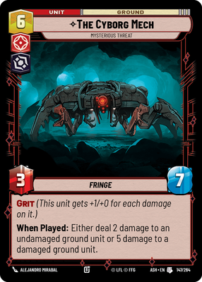 The Cyborg Mech - Mysterious Threat