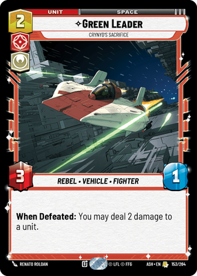 Green Leader - Crynyd's Sacrifice