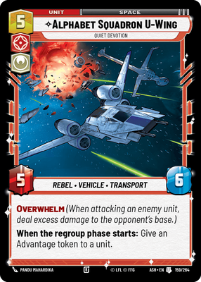Alphabet Squadron U-Wing - Quiet Devotion