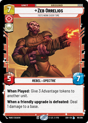 Zeb Orrelios - Fists Work Every Time