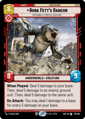 Boba Fett's Rancor - Emotionally Complex Creature