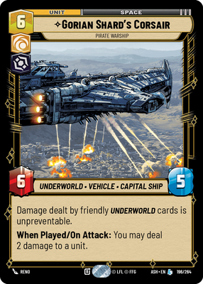 Gorian Shard's Corsair - Pirate Warship