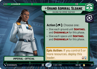 Grand Admiral Sloane - Holding the Empire Together (Hyperspace)