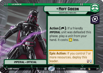 Moff Gideon - Indomitable Warlord (Hyperspace)