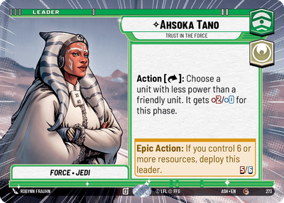 Ahsoka Tano - Trust in the Force (Hyperspace)