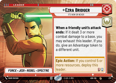 Ezra Bridger - It's Now or Never (Hyperspace)