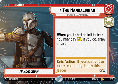 The Mandalorian - We Can't Keep Running (Hyperspace)