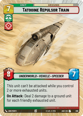 Tatooine Repulsor Train (Hyperspace)