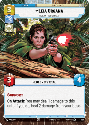 Leia Organa - Vigilant for Danger (Hyperspace)