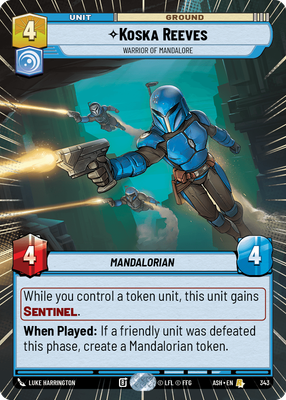 Koska Reeves - Warrior of Mandalore (Hyperspace)