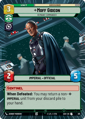 Moff Gideon - Remnant Commander (Hyperspace)