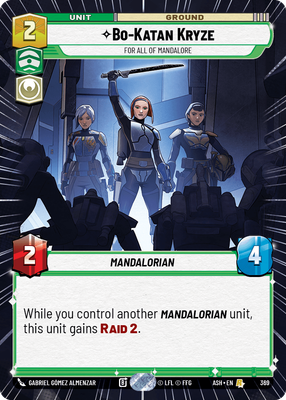 Bo-Katan Kryze - For All of Mandalore (Hyperspace)