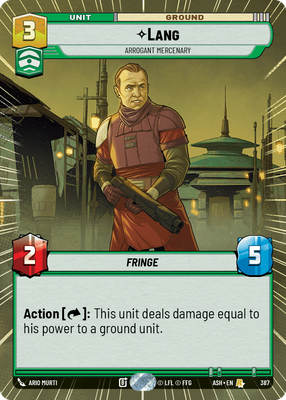 Lang - Arrogant Mercenary (Hyperspace)