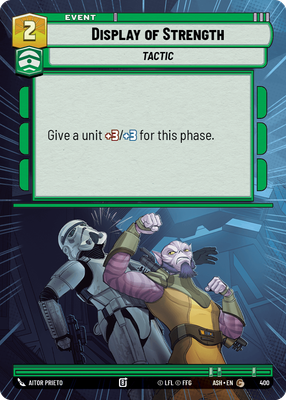 Display of Strength (Hyperspace)