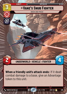 Vane's Snub Fighter - Brash and Proud (Hyperspace)
