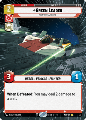 Green Leader - Crynyd's Sacrifice (Hyperspace)