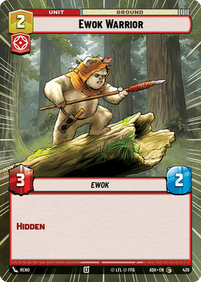 Ewok Warrior (Hyperspace)