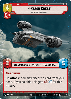 Razor Crest - Outfitted Armament (Hyperspace)
