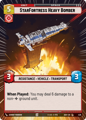 StarFortress Heavy Bomber (Hyperspace)